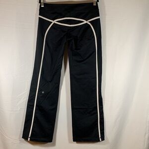 Lululemon Black & White Tracker Pants